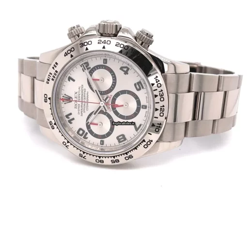 Marvellous Knockoff Rolex Daytona 116509 Caliber 4130 Automatic Movement 40mm White Gold Case Mens/unisex Watch - Image 2