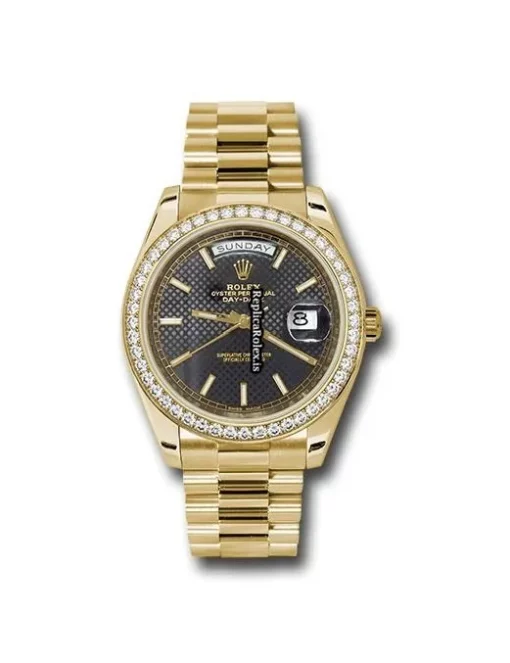 Best Replica Rolex Day-date 40 228348rbr Caliber 3255 Automatic Movement 40mm Yellow Gold Case Mens/unisex Watch