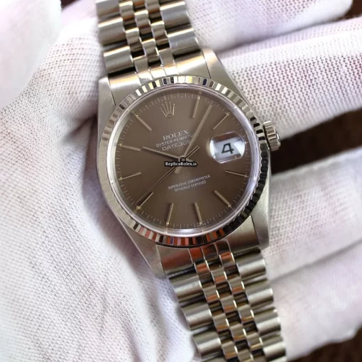 Design Fake Rolex Datejust 16234 Caliber 3135 Automatic Movement 36mm Steel Case Mens/unisex Watch - Image 5