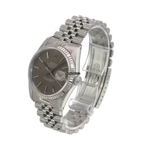 Design Fake Rolex Datejust 16234 Caliber 3135 Automatic Movement 36mm Steel Case Mens/unisex Watch - Image 8