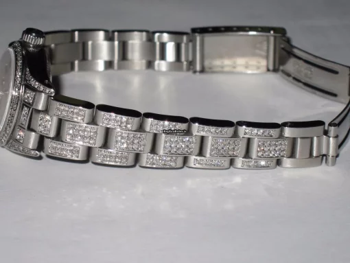 Terrific Fake Rolex Datejust Self Winding Automatic 26mm Steel Case Womens Watch - Image 4