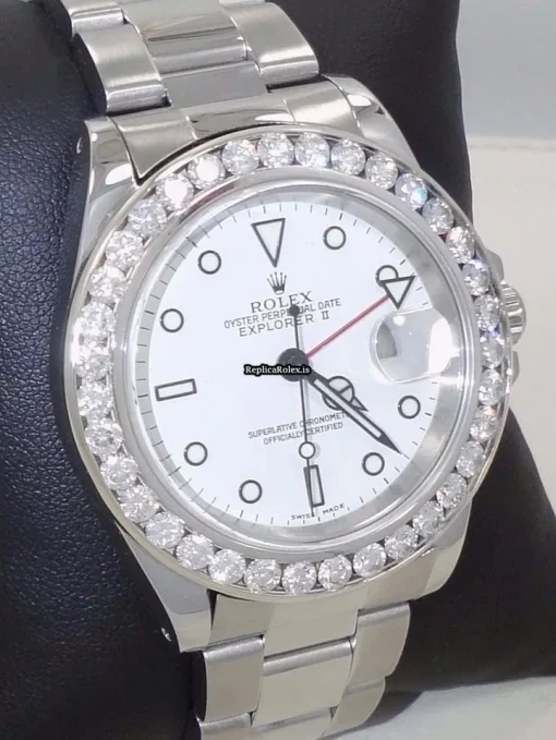 Aaa Replica Rolex Explorer II 16570 Automatic Movement 40mm Steel Case Watch