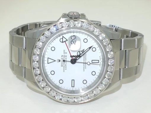 Aaa Replica Rolex Explorer II 16570 Automatic Movement 40mm Steel Case Watch - Image 7
