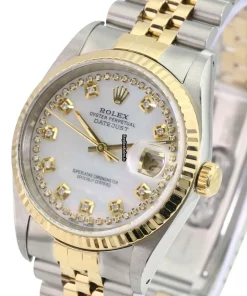 High Quality Replica Rolex Datejust 16233 Caliber 3135 Automatic Movement 36mm Gold/steel Case Mens/unisex Watch