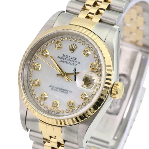 High Quality Replica Rolex Datejust 16233 Caliber 3135 Automatic Movement 36mm Gold/steel Case Mens/unisex Watch