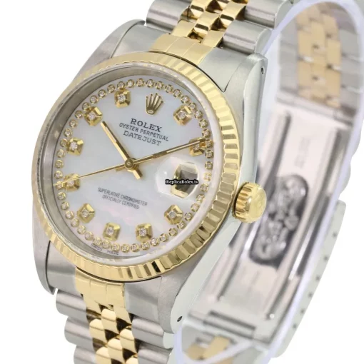 High Quality Replica Rolex Datejust 16233 Caliber 3135 Automatic Movement 36mm Gold/steel Case Mens/unisex Watch - Image 2