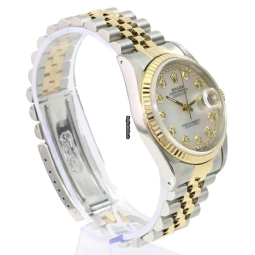 High Quality Replica Rolex Datejust 16233 Caliber 3135 Automatic Movement 36mm Gold/steel Case Mens/unisex Watch - Image 8