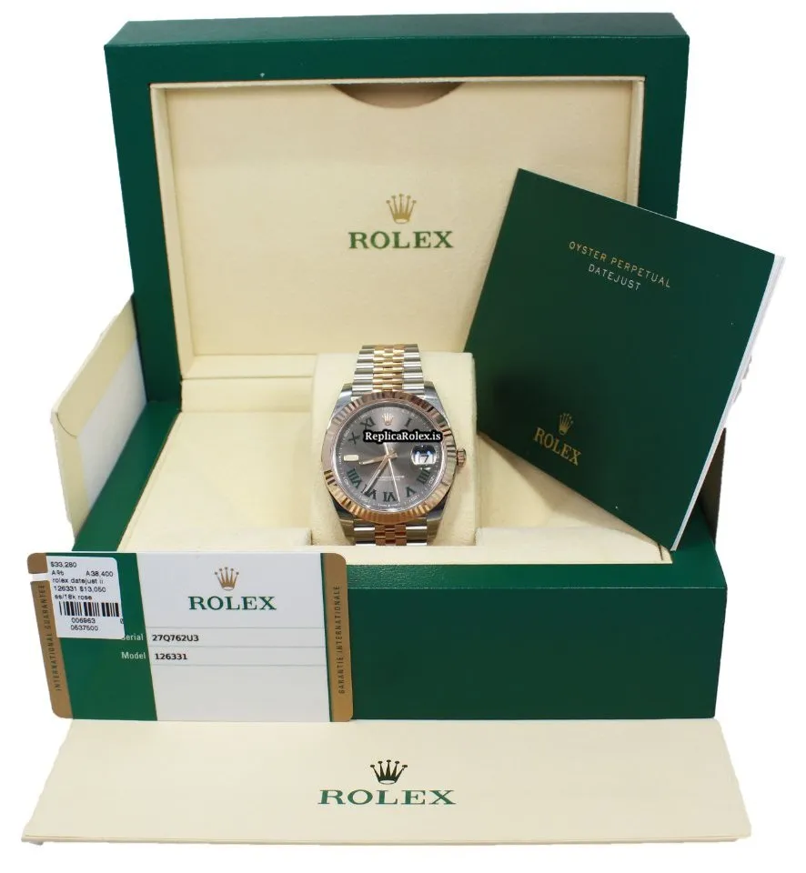 Excellent Fake Rolex Datejust II 126331 Automatic Movement 41mm Steel Case Mens/unisex Watch - Image 6