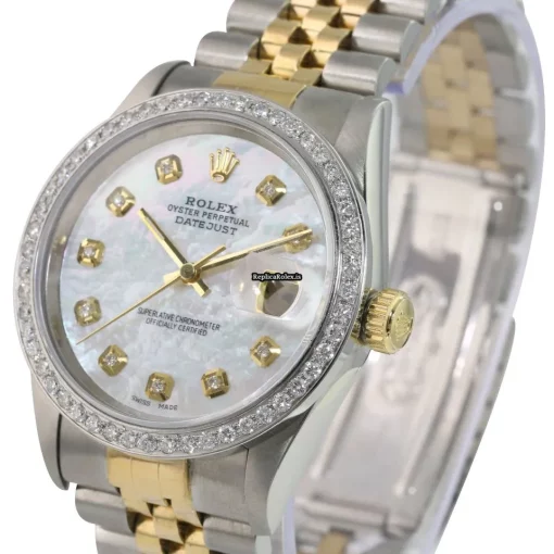 Superior Replica Rolex Datejust 16233 Caliber 3135 Automatic Movement 36mm Gold/steel Case Mens/unisex Watch