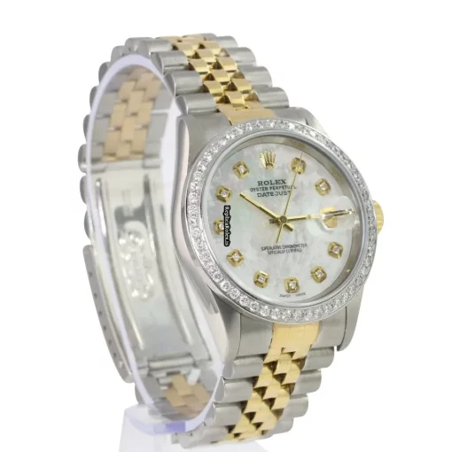 Superior Replica Rolex Datejust 16233 Caliber 3135 Automatic Movement 36mm Gold/steel Case Mens/unisex Watch - Image 7