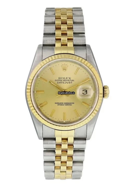Defect Replica Rolex Datejust 16233 Caliber 3135 Automatic Movement 36mm Steel Case Mens/unisex Watch