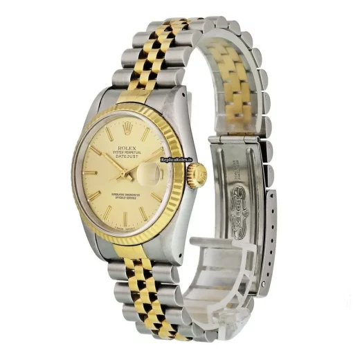 Defect Replica Rolex Datejust 16233 Caliber 3135 Automatic Movement 36mm Steel Case Mens/unisex Watch - Image 3
