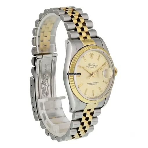 Defect Replica Rolex Datejust 16233 Caliber 3135 Automatic Movement 36mm Steel Case Mens/unisex Watch - Image 4