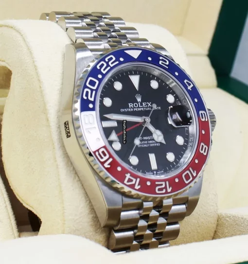 Superb Replica Rolex Gmt-master II 126710 Automatic Movement 40mm Steel Case Mens/unisex Watch
