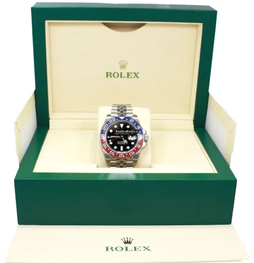 Superb Replica Rolex Gmt-master II 126710 Automatic Movement 40mm Steel Case Mens/unisex Watch - Image 3