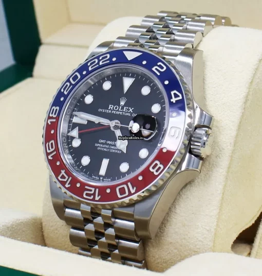 Superb Replica Rolex Gmt-master II 126710 Automatic Movement 40mm Steel Case Mens/unisex Watch - Image 4