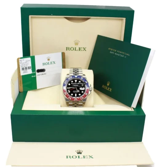 Superb Replica Rolex Gmt-master II 126710 Automatic Movement 40mm Steel Case Mens/unisex Watch - Image 5