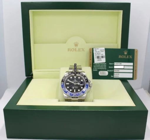 Swiss Replica Rolex Gmt-master II 116710 Automatic Movement 40mm Steel Case Watch - Image 12