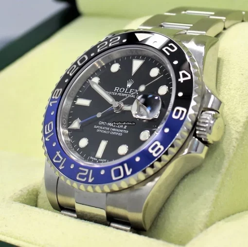 Swiss Replica Rolex Gmt-master II 116710 Automatic Movement 40mm Steel Case Watch - Image 2
