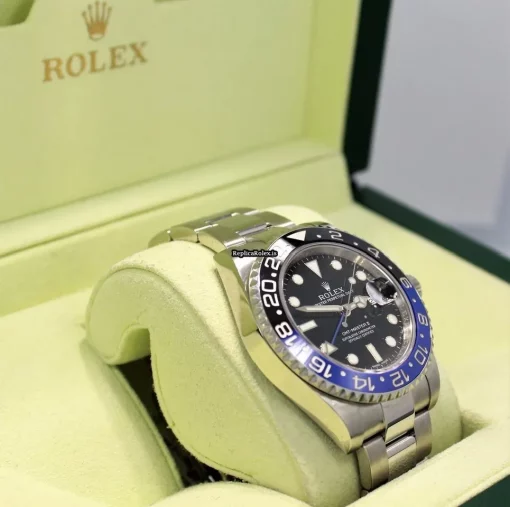 Swiss Replica Rolex Gmt-master II 116710 Automatic Movement 40mm Steel Case Watch - Image 3