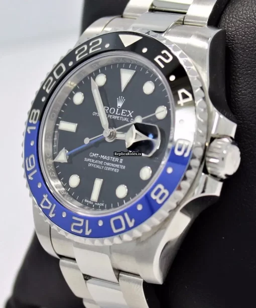 Swiss Replica Rolex Gmt-master II 116710 Automatic Movement 40mm Steel Case Watch - Image 5