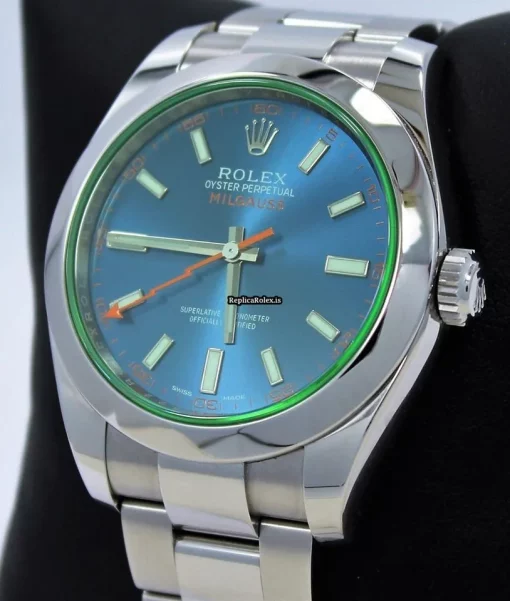 Superior Knockoff Rolex Milgauss 116400gv Automatic Movement 40mm Steel Case Watch - Image 4