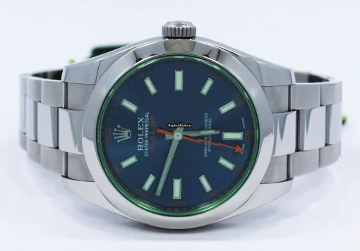 Superior Knockoff Rolex Milgauss 116400gv Automatic Movement 40mm Steel Case Watch - Image 7