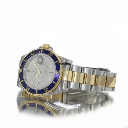 Cheap Replica Rolex Submariner Date 16613 Caliber 3135 Automatic Movement 40mm Gold/steel Case Mens/unisex Watch - Image 10