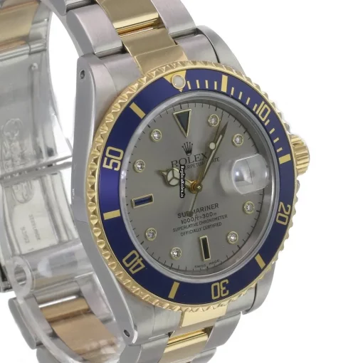 Cheap Replica Rolex Submariner Date 16613 Caliber 3135 Automatic Movement 40mm Gold/steel Case Mens/unisex Watch - Image 3