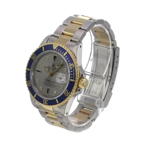 Cheap Replica Rolex Submariner Date 16613 Caliber 3135 Automatic Movement 40mm Gold/steel Case Mens/unisex Watch - Image 5