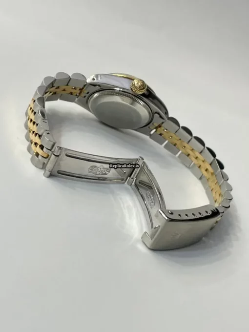 Lovely Clone Rolex Lady-datejust 69173 Caliber 2135 Automatic Movement 26mm Gold/steel Case Womens Watch - Image 6