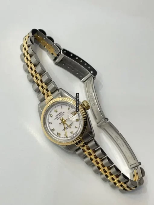 Lovely Clone Rolex Lady-datejust 69173 Caliber 2135 Automatic Movement 26mm Gold/steel Case Womens Watch - Image 7