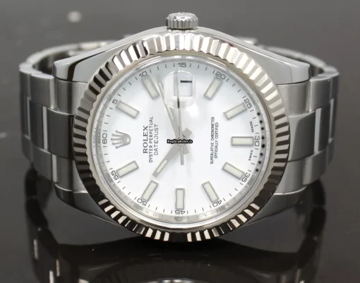 Suitable Clone Rolex Datejust II 116334 Caliber 3136 Automatic Movement 41mm Steel Case Mens/unisex Watch