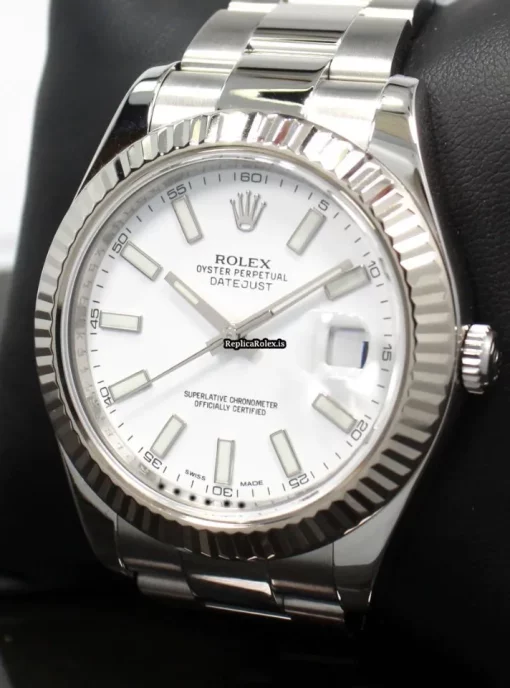 Suitable Clone Rolex Datejust II 116334 Caliber 3136 Automatic Movement 41mm Steel Case Mens/unisex Watch - Image 2