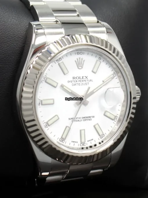 Suitable Clone Rolex Datejust II 116334 Caliber 3136 Automatic Movement 41mm Steel Case Mens/unisex Watch - Image 5