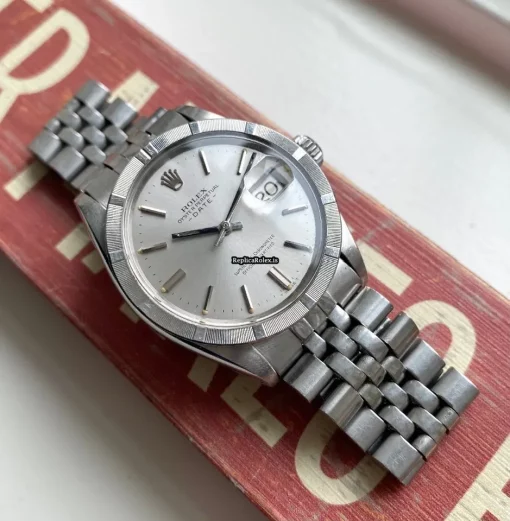 Lovely Fake Rolex Oyster Perpetual Date 1501 Caliber 1570 Automatic Movement 34x42mm Steel Case Mens/unisex Watch