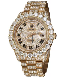Incredible Replicas Rolex Day-date II Self Winding Automatic 41mm Rose Gold Case Mens/unisex Watch