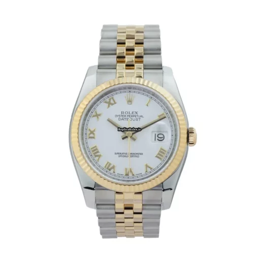 Trustworthy Replica Rolex Datejust 116233 Caliber 3135 Automatic Movement 36mm Gold/steel Case Mens/unisex Watch