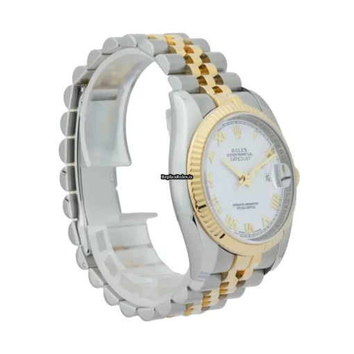 Trustworthy Replica Rolex Datejust 116233 Caliber 3135 Automatic Movement 36mm Gold/steel Case Mens/unisex Watch - Image 6