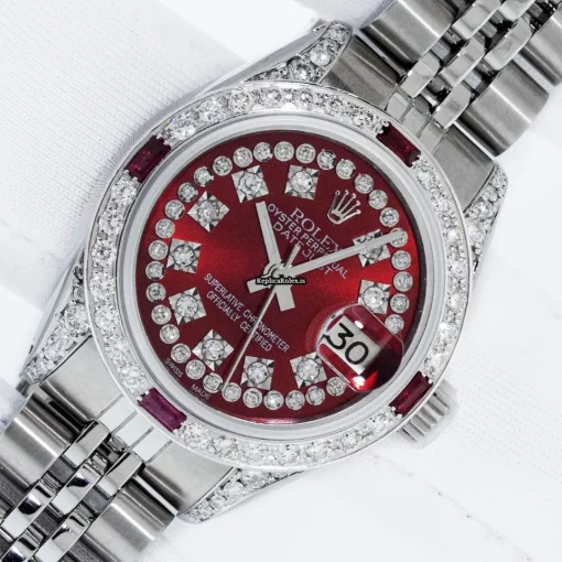 Design Replica Rolex Lady-datejust 6917 Caliber 2030 Automatic Movement 26mm Steel Case Womens Watch