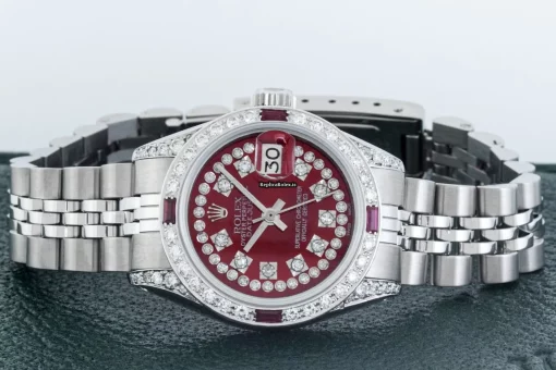 Design Replica Rolex Lady-datejust 6917 Caliber 2030 Automatic Movement 26mm Steel Case Womens Watch - Image 11