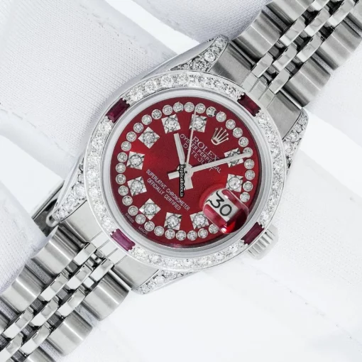 Design Replica Rolex Lady-datejust 6917 Caliber 2030 Automatic Movement 26mm Steel Case Womens Watch - Image 2