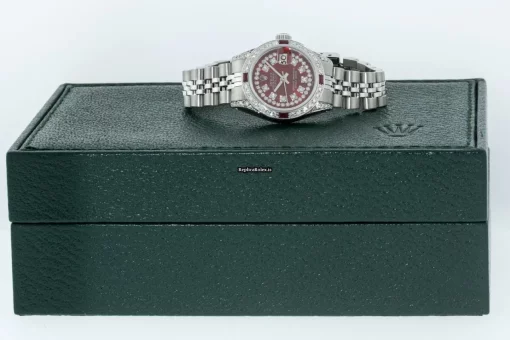 Design Replica Rolex Lady-datejust 6917 Caliber 2030 Automatic Movement 26mm Steel Case Womens Watch - Image 6