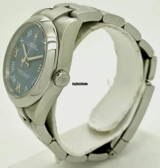 Fantastic Replica Rolex Oyster Perpetual 31 177200 Caliber 2231 Automatic Movement 31mm Steel Case Womens Watch - Image 4