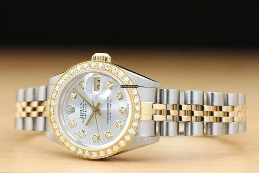 Excellent Replica Rolex Lady-datejust 69173 Caliber 2135 Automatic Movement 26mm Steel Case Womens Watch - Image 2