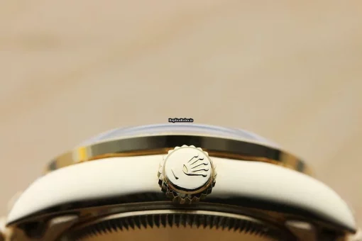 Excellent Replica Rolex Lady-datejust 69178 Caliber 2135 Automatic Movement 26mm Yellow Gold Case Womens Watch - Image 8