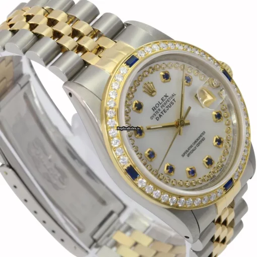 Attractive Knockoff Rolex Datejust 16233 Caliber 3035 Automatic Movement 36mm Gold/steel Case Mens/unisex Watch - Image 4