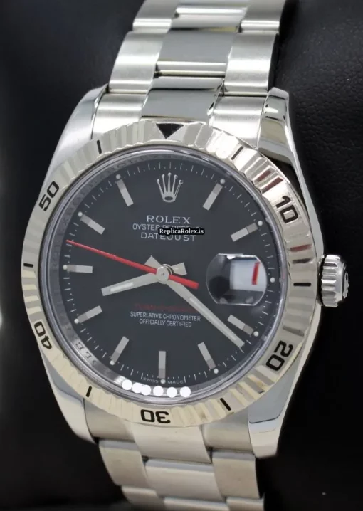 Quality Fake Rolex Datejust Turn-o-graph 116264 Automatic Movement 36mm Steel Case Watch