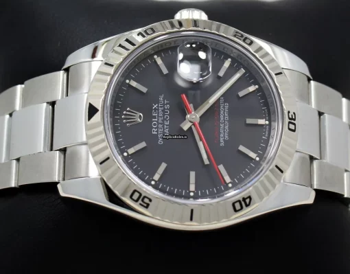 Quality Fake Rolex Datejust Turn-o-graph 116264 Automatic Movement 36mm Steel Case Watch - Image 4
