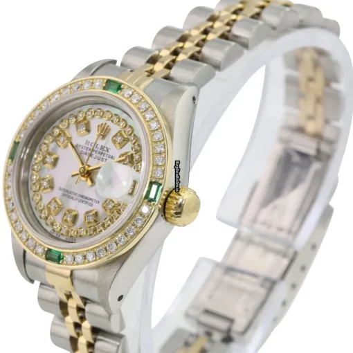 Excellent Replica Rolex Lady-datejust 69173 Caliber 2135 Automatic Movement 26mm Gold/steel Case Womens Watch